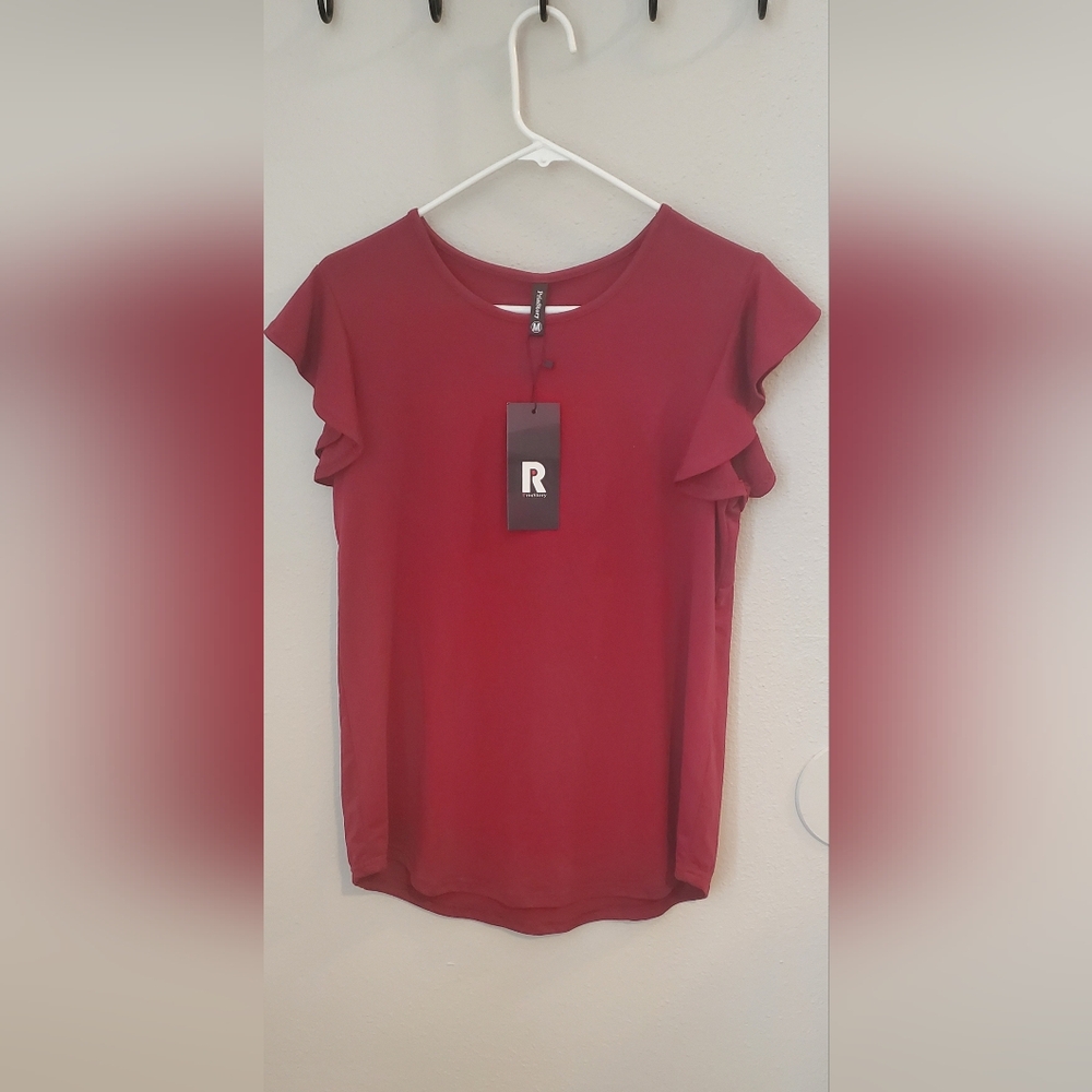 PrinStory Red Women's T Shirt, M